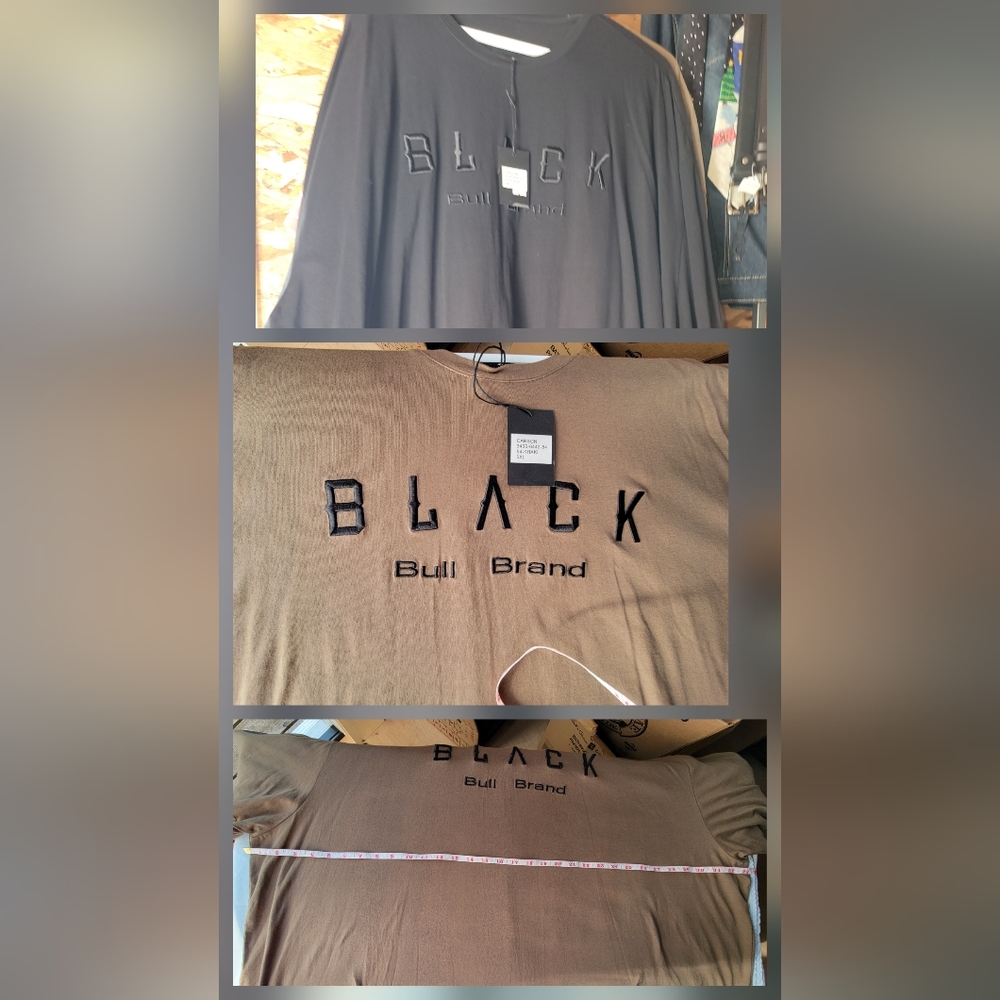 5XL  Lot of 2   Black Bull Brand Graphic T-Shirt